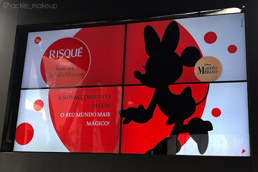 Risqué nova coleção Minnie Mouse
