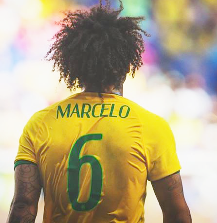 O cachos e crespos dos jogadores da Seleção Brasileira