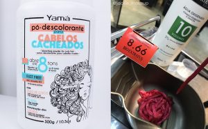 Yamá Pó Descolorante para cabelos cacheados