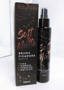 Bruma Fixadora de Maquiagem Soft Matte Ruby Rose